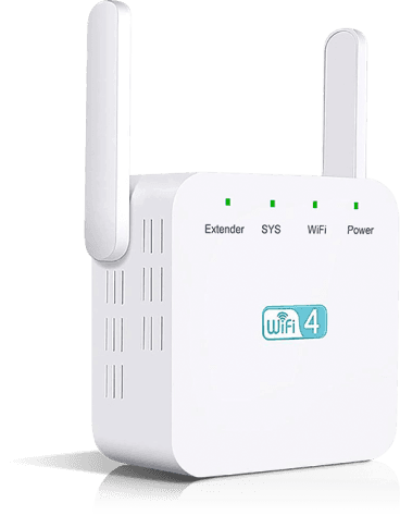 SpeedBoost extender with dual antennas